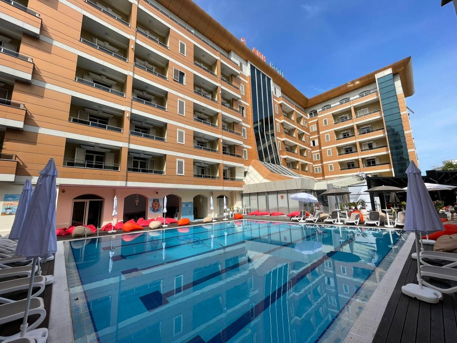 Amh Hotel Дуррес Экстерьер фото