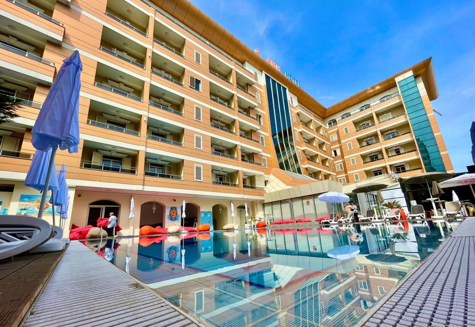 Amh Hotel Дуррес Экстерьер фото