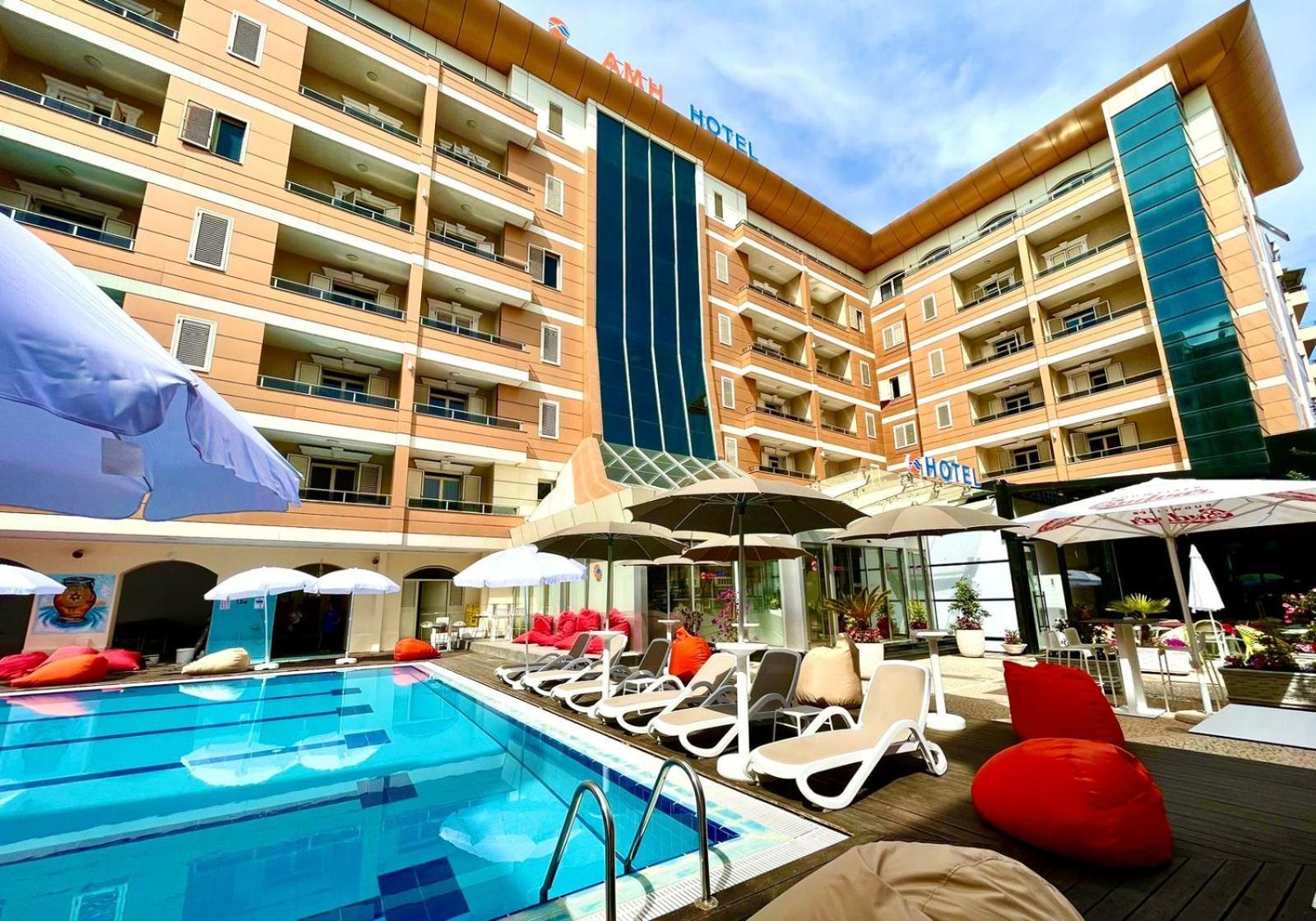 Amh Hotel Дуррес Экстерьер фото